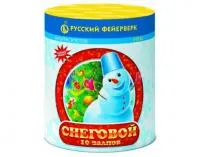 Батарея салютов Снеговой Р7212 купить от производителя Русский Фейерверк — Павловский Посад