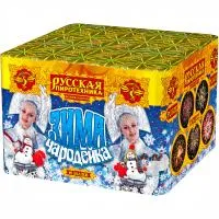 Салют Зима-чародейка New РС6021 купить от производителя Русская Пиротехника — Павловский Посад