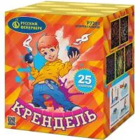 Батарея салютов Крендель Р7281 купить от производителя Русский Фейерверк — Павловский Посад