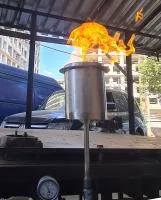 Газовая горелка ГВД 379 10 89 00 ПС (514271) монтаж вечный огонь ø 154 мм. ветроустойчивая  в Павловском Посаде