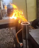 Газовая горелка 82 (517542) монтаж комплект ГВД 379 10 89 00 ПС ø мм. ветроустойчивая  в Павловском Посаде