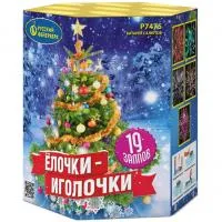 Салют Елочки-иголочки Р7475 купить от производителя Русский Фейерверк — Павловский Посад