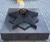 Вечный огонь фигурная подложка литье из чугуна (NSO-PiroClub) в Павловском Посаде