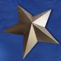 Звезда на обелиск латунь (197203) поставка - стела памятник ø 600 мм. пустотелая  в Павловском Посаде