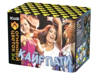 Батарея салютов Кайф-пати ОС6405 купить от производителя Огненный Цветок — Павловский Посад