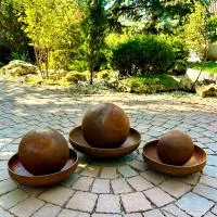 Фонтан 3D шар КОРТЕН (518896) ∅ 500 ∅ 650 ∅ 750 Павловский Посад