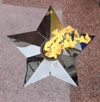 Звезда нержавеющая сталь плита гранит в Павловском Посаде (518583)